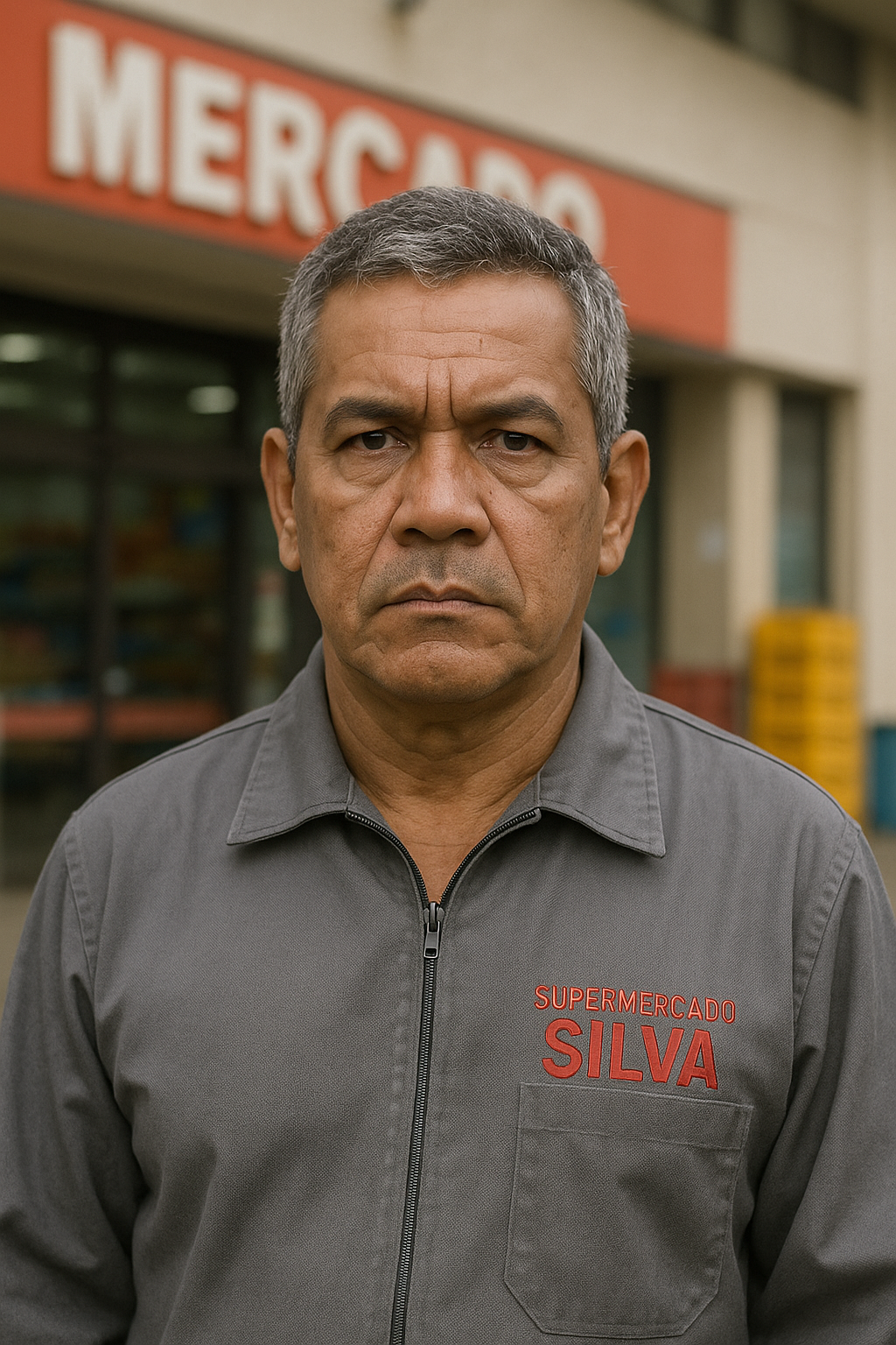 Cliente satisfeito com cartaz de supermercado para imprimir - João Silva